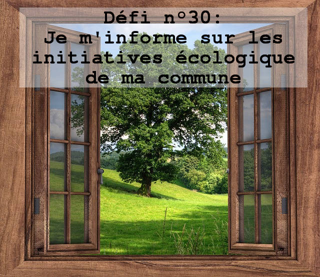 Je Vous Informes Ou Je Vous Informe {#MBRE2018} Je m'informe sur les initiatives écolos dans ma commune...